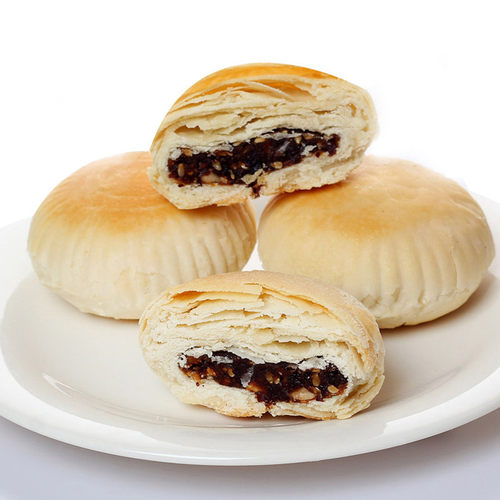 付翔炉馍陕北定边礼盒糕点2500g独立小包装枣泥八宝味酥皮饼送礼 - 图2