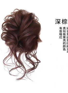 韩式慵懒逼真弹力发圈