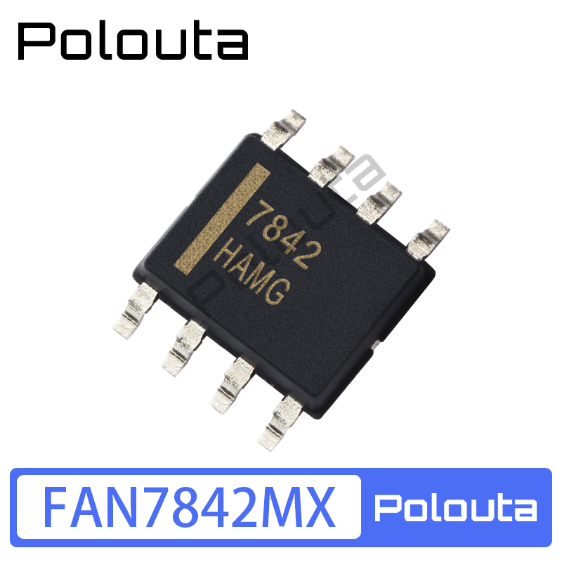 Polouta FAN7842MX FAN7842M SOP-8 栅极驱动IC 集成电路 IC芯片 - 图3