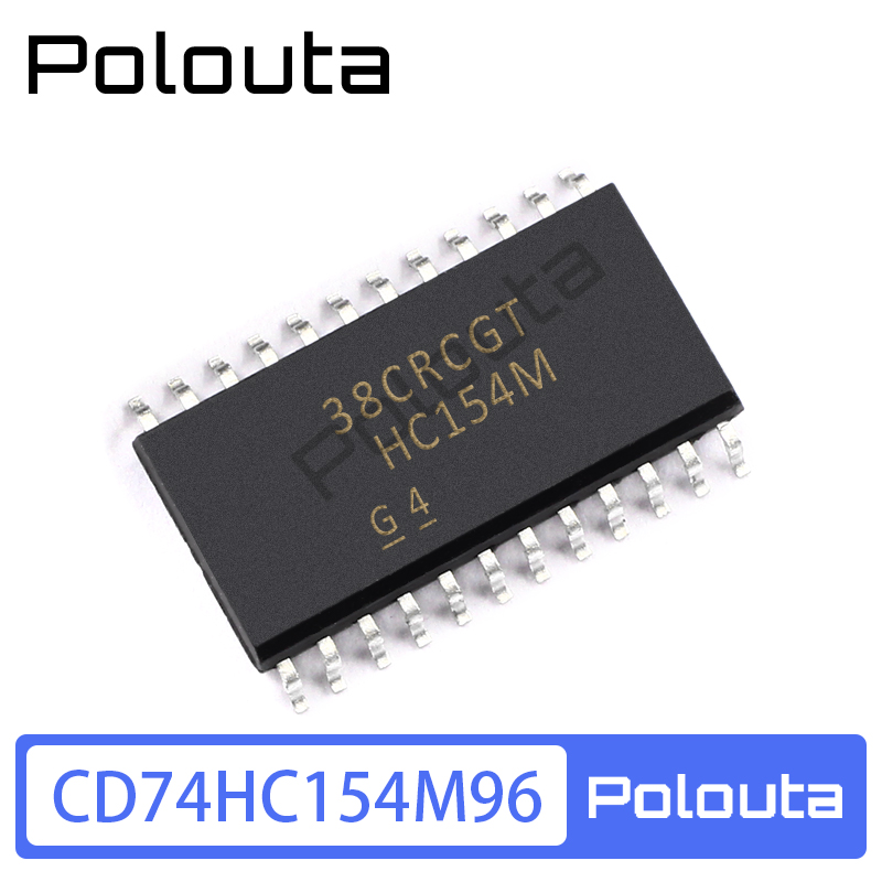 Polouta CD74HC154M96 CD74HC154M HC154M SOP24 解码器/解复用器 - 图1