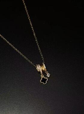 Vintage新款古著Buliexx设计项链时尚气质百搭