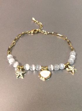 Vintage 古着 | Golden - Ear Soft Bracelet 金穗柔环不掉色手链