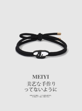 情侣小狗造型可爱发圈皮筋