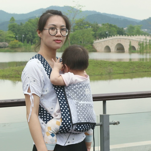 Летний детский простой слинг для новорожденных для выхода на улицу, надевается на плечо