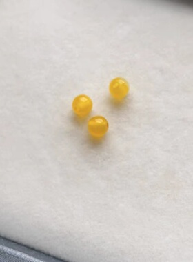天然玉石4mm红色圆珠散珠DIY