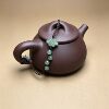 Special anti-fall rope for natural Hetian jade teapot