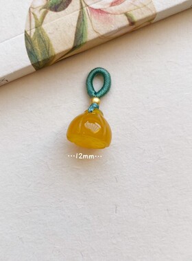 天然和田白玉水晶玛瑙手串吊坠平安扣花朵DIY手链配件项坠现货