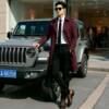 Mid-length British business slim spring and autumn men's windbreaker