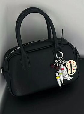 ins彩色颜料调色板挂件