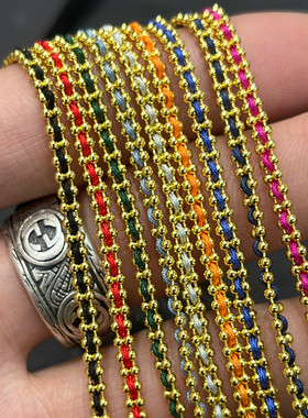 24年款本命年redline法国红绳手链镀18k金高级感轻奢情侣款手饰女