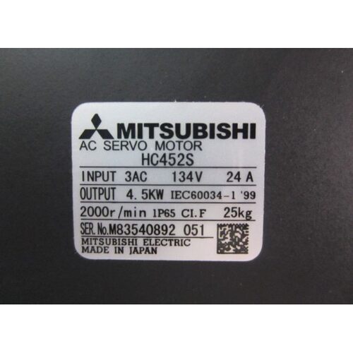 低价销售三菱伺服电机HC452S HC453SW议价 - 图0