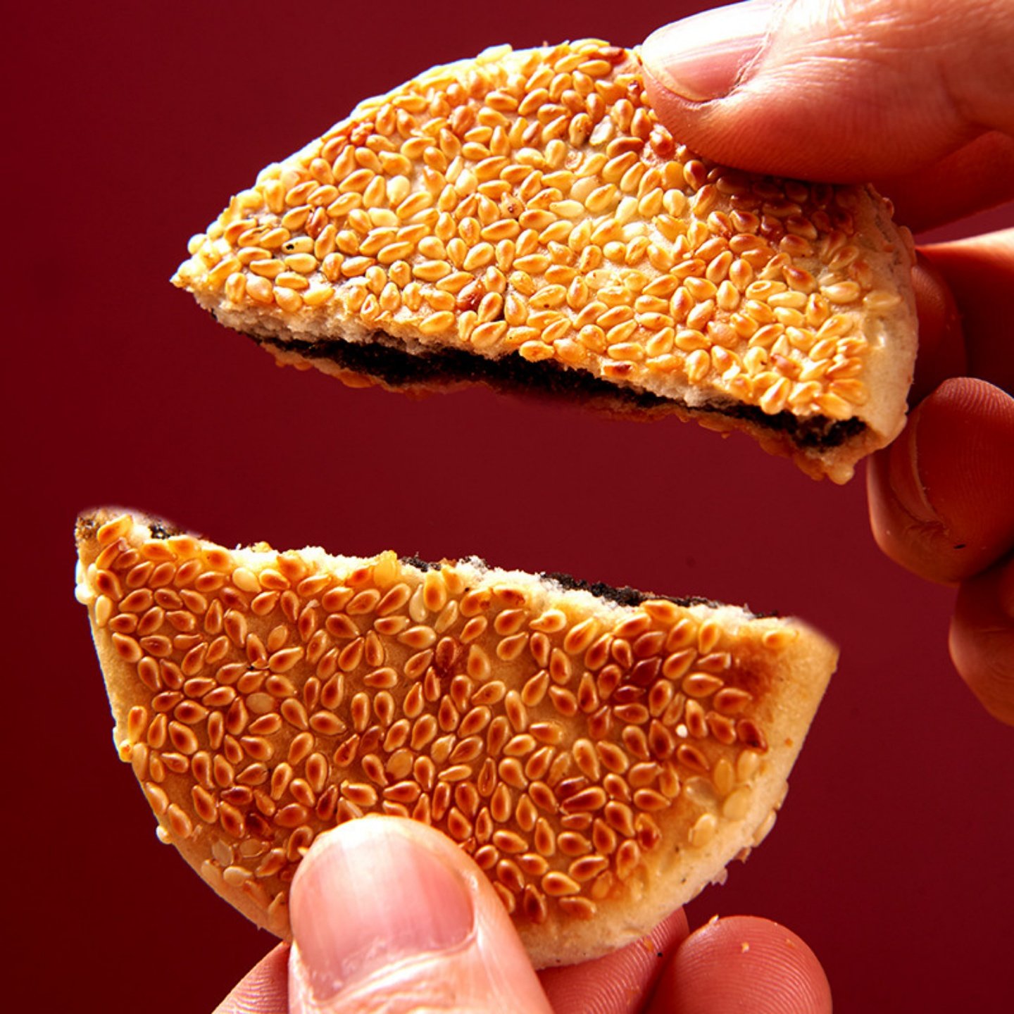 黄石港饼芝麻饼干薄脆手工老式麻饼传统糕点湖北特产喜饼零食包装,淘宝优惠券,粉丝福利购,淘宝优惠卷