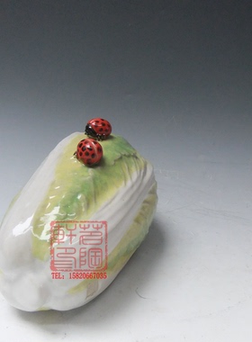 陶瓷石湾公仔百财富甲一方工艺品