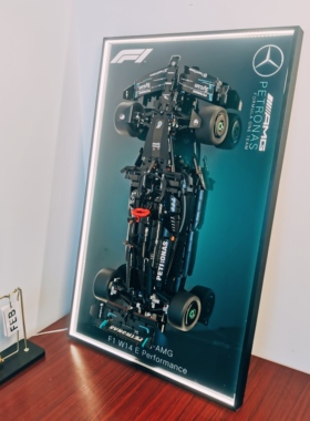 F1积木挂墙相框铝合金外框展示框