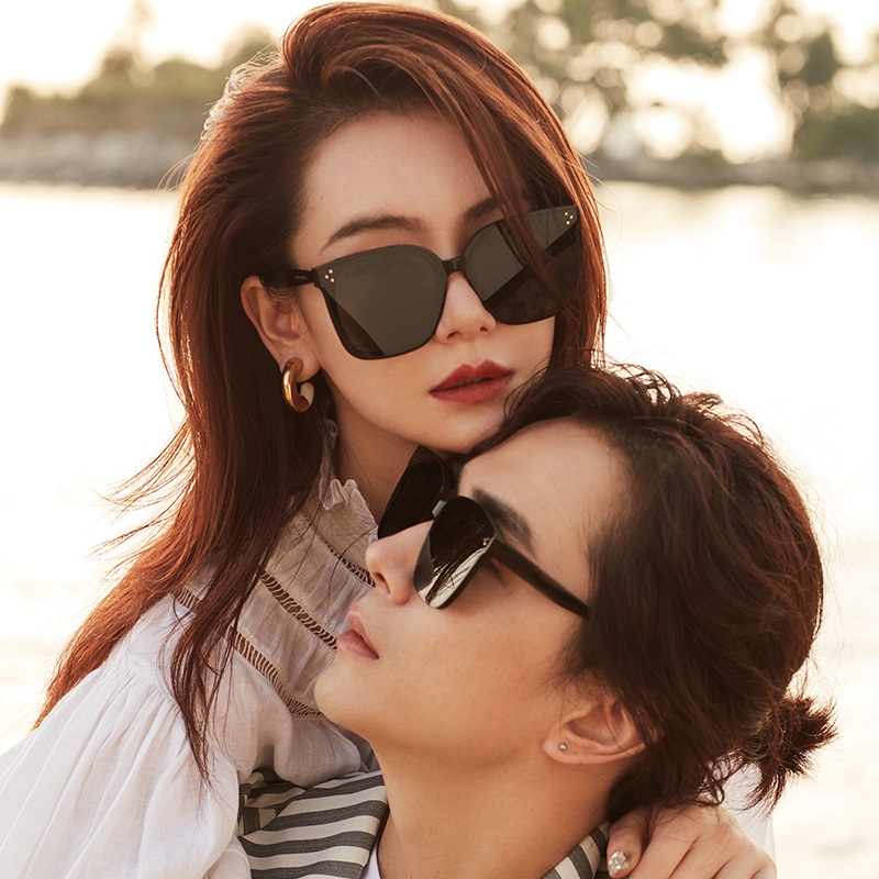 莱纳眼镜专营店近视墨镜新款潮男士GM太阳眼镜可配带有度数女射钓鱼开车专用2
