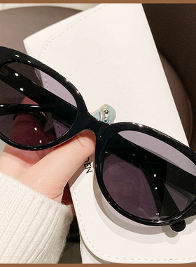 GM猫眼墨镜男女明星同款小框