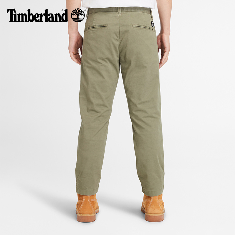 Timberland添柏岚官方男裤24春夏休闲裤户外商务修身透气|A29Q2 - 图1