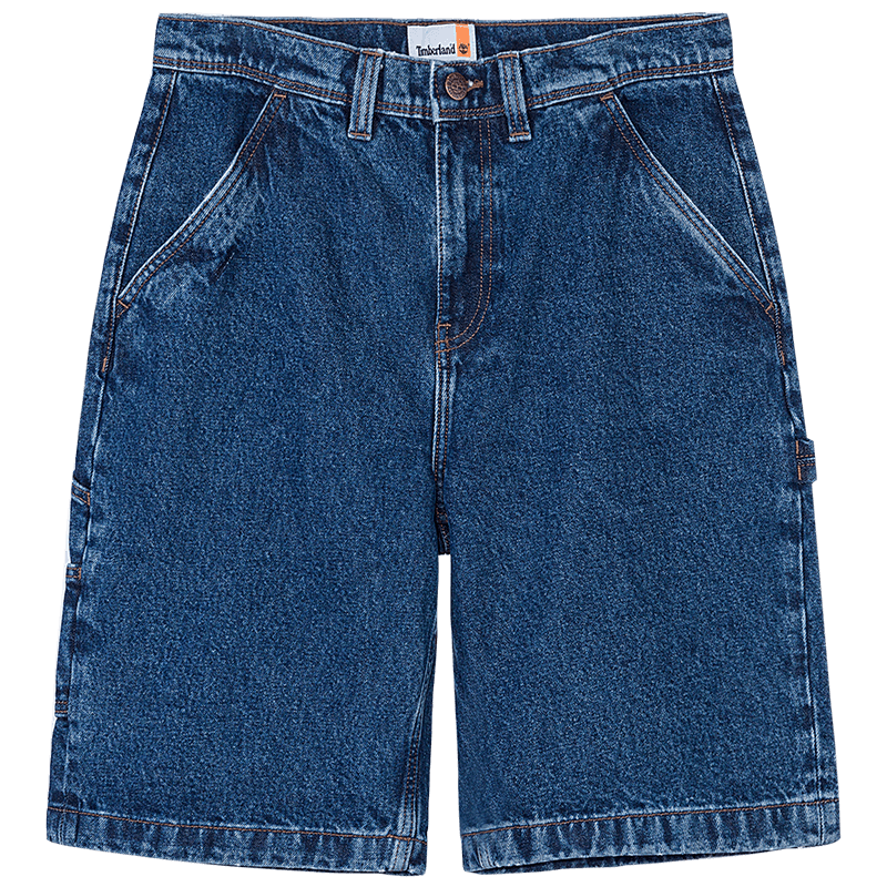 Timberland添柏岚官方男装牛仔工装短裤新款户外宽松大码|A6KQK,淘宝优惠券,粉丝福利购,淘宝优惠卷