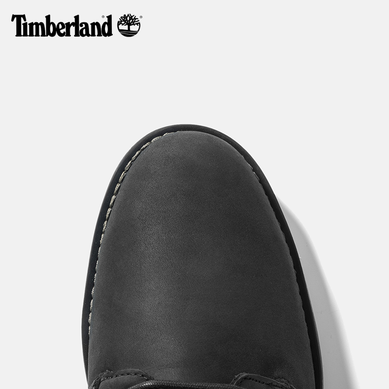 Timberland添柏岚官方男鞋春新款皮鞋商务通勤休闲防水黑色|A5MJ8-图2