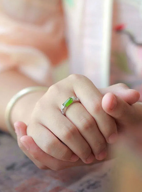 凤仪（饰品）宫廷风戒指镀银指环