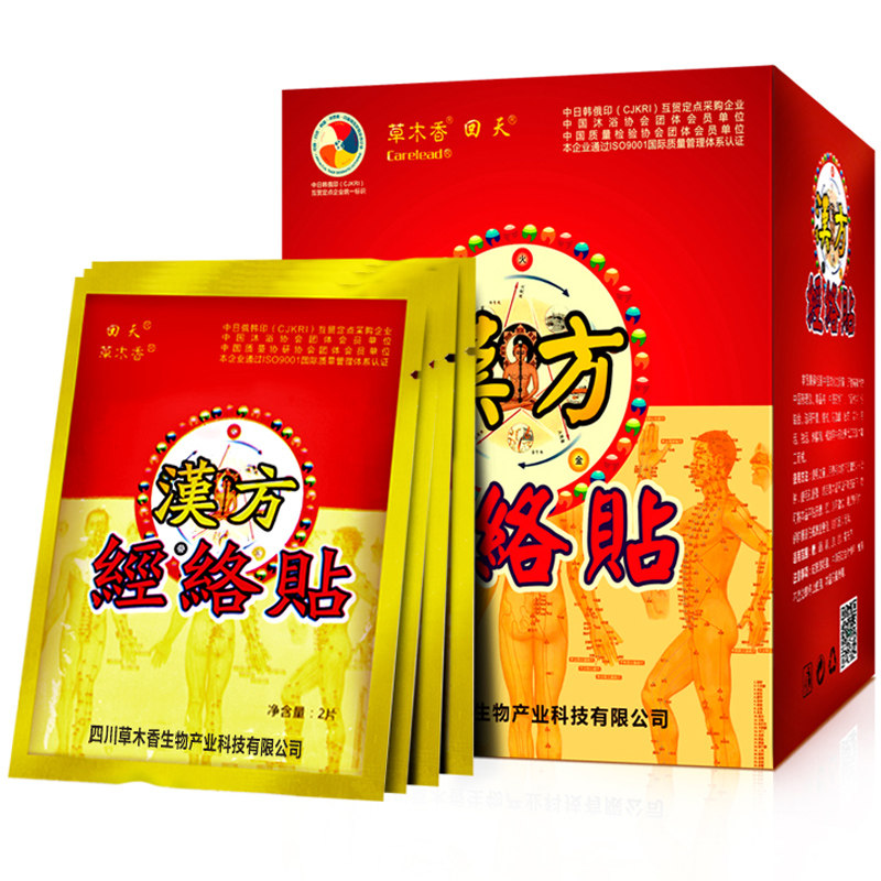 姜贴原始点发热生姜热敷关节足贴 芙美堂家居足贴