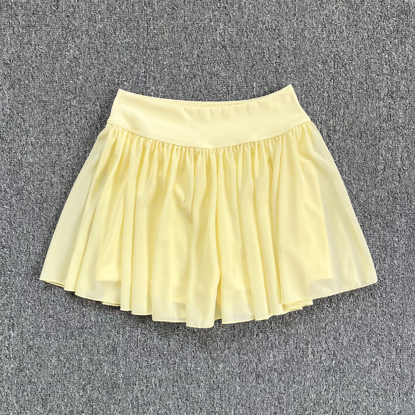 运动短裙女夏季高腰网纱蛋糕边网球裙假两件防走光瑜伽健身半身裙,淘宝优惠券,粉丝福利购,淘宝优惠卷