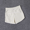 Sports high-waisted yoga pants for women, butt lifting and abdominal tightening shorts, sexy outer wear, tennis running three-quarter pants, fitness pants