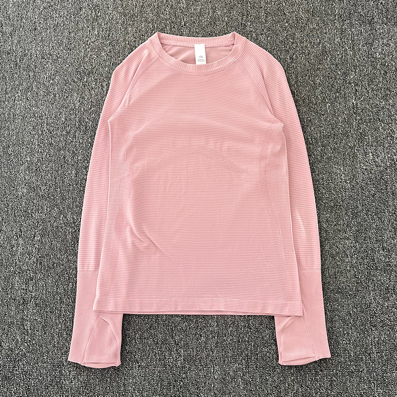 2026新品瑜伽服上衣女春秋款修身运动长袖跑步普拉提训练健身服,淘宝优惠券,粉丝福利购,淘宝优惠卷