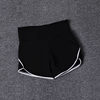 Sports high-waisted yoga pants for women, butt lifting and abdominal tightening shorts, sexy outer wear, tennis running three-quarter pants, fitness pants