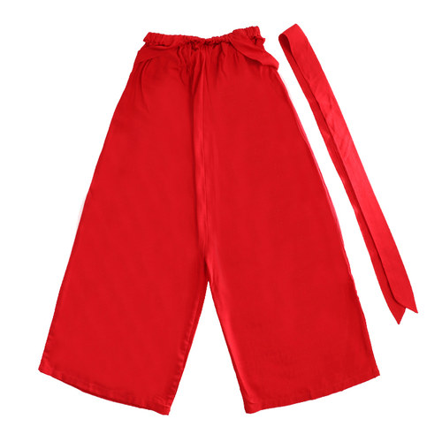 儿童睡衣睡裙女童夏季连体裤绵绸吊带薄款女孩公主纯色两穿睡裙裤 - 图3