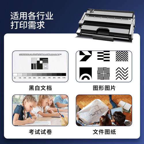 适用Ricoh理光SP3400N硒鼓SP3400N SP3410DN SP3500SF SP3510DN打印机黑色墨盒SP3500N易加粉SP3400LC碳粉盒 - 图1
