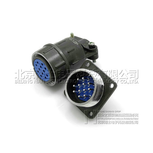 大发CSP航空插头插座CX24/X24-12-19-26芯X24K19P/K/P 24MM连接器 - 图0