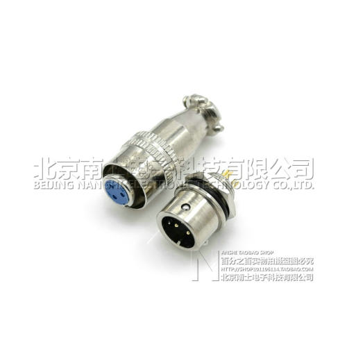 航空插头插座XS9JK-2-3-4-5-6芯P/Y快速推拉自锁MINSOO小型连接器 - 图1