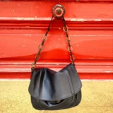 Небольшая дизайнерская цепь для отдыха, сумка на одно плечо, мягкая универсальная ретро сумка через плечо, коллекция 2021