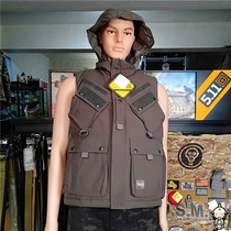 McGhos C1101 Taima New Pine waistcoat Multi-bag anti-chilling and abrasion-proof Tactical vest fishing waistcoat