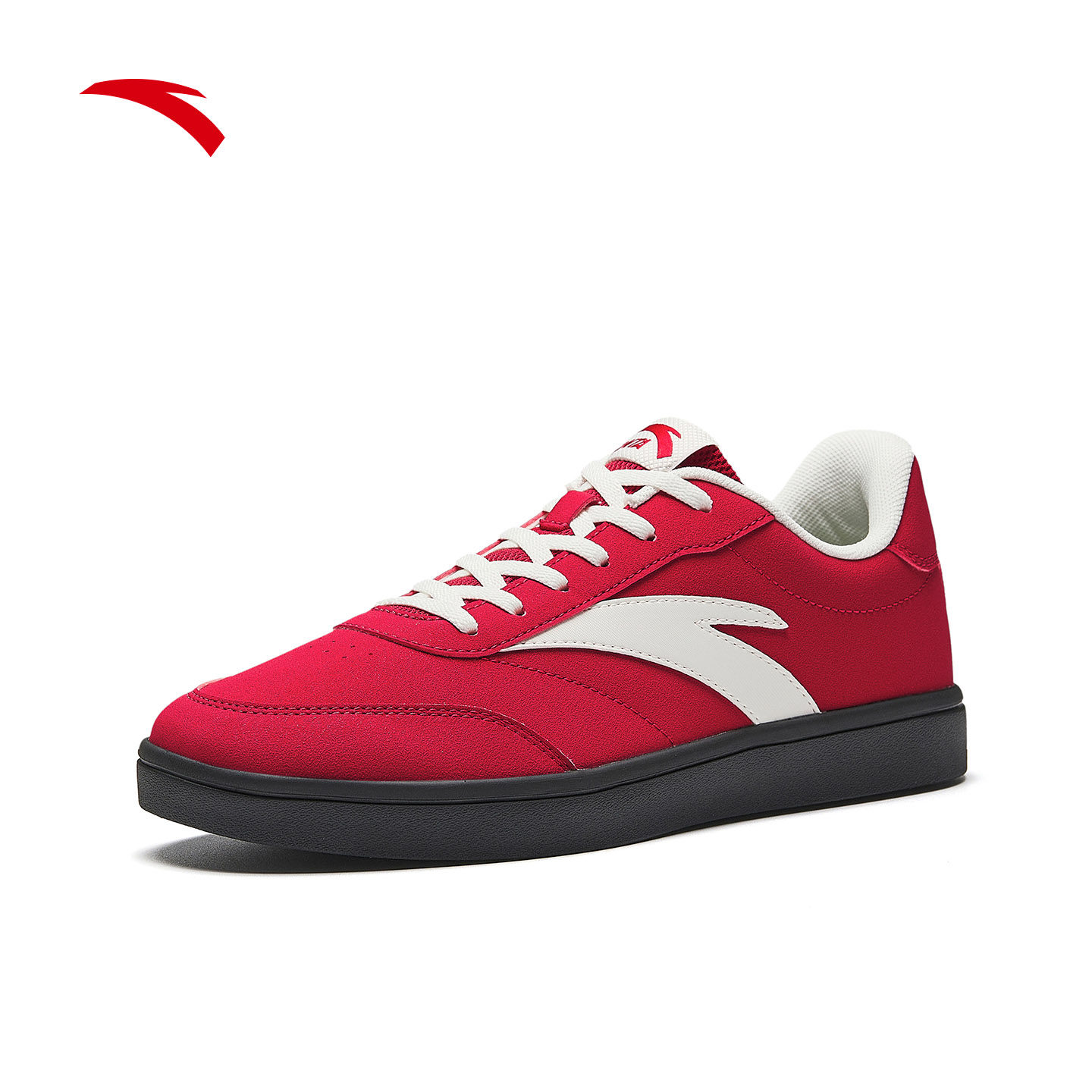 安踏活力新年男鞋板鞋2026新款休闲鞋薄底德训鞋本命年红色运动鞋,淘宝优惠券,粉丝福利购,淘宝优惠卷