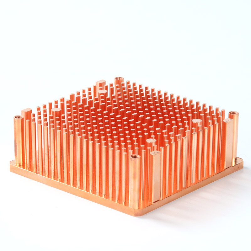 紫铜全纯铜高大功率针柱型cpu超频服务器静音被动散热器可定制diy,淘宝优惠券,粉丝福利购,淘宝优惠卷
