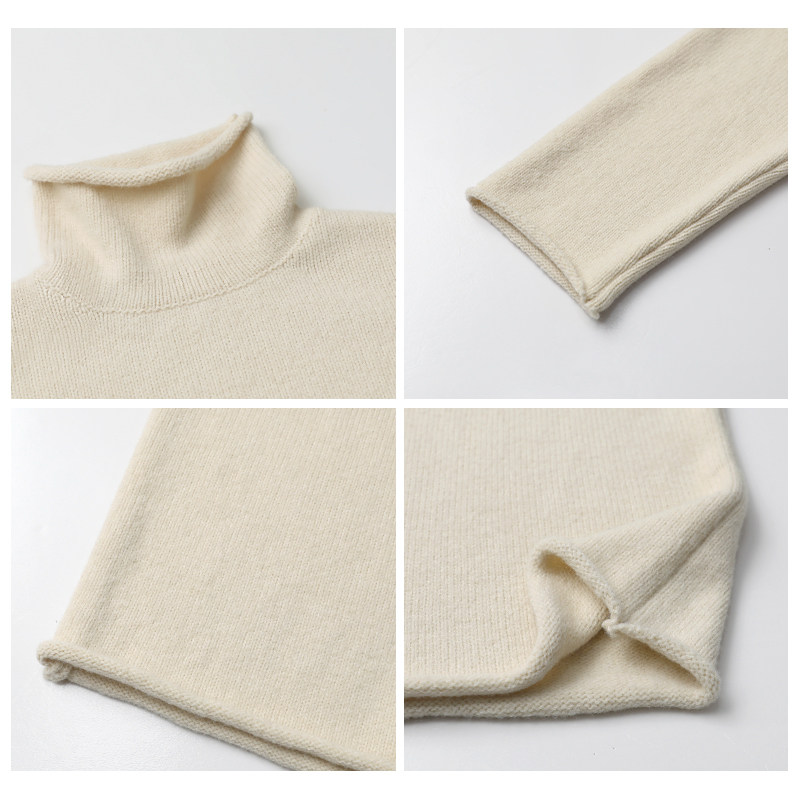 CV大码女装 冬季新款韩版纯色高领卷边毛衣软糯内搭针织衫胖MM女,淘宝优惠券,粉丝福利购,淘宝优惠卷