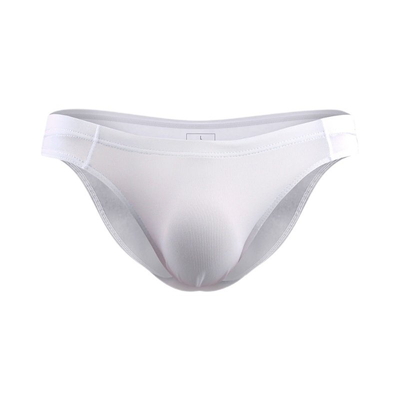 男士内裤三角裤衩冰丝透气性感薄U凸透明一片式低腰短裤头,淘宝优惠券,粉丝福利购,淘宝优惠卷