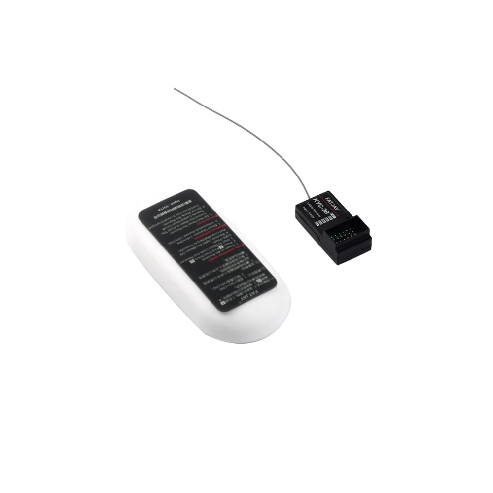 2.4G迷你无线单手遥控KYC-2B四通道带双电机混控模式可微调 - 图3