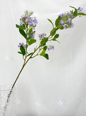 千里香长枝紫薇假花绑花树装饰景