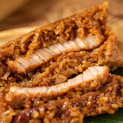 嘉兴超大霸王粽加肉加量不加价！