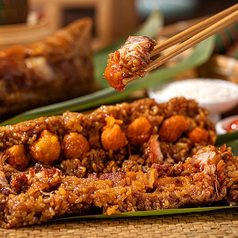 小英斋正宗嘉兴霸王粽五花肉双蛋黄经典口味梅干菜板栗热销组合装