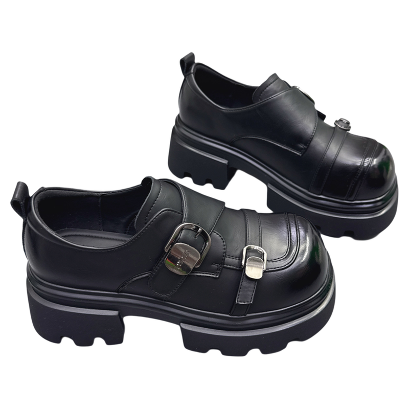 2026新款高级感真皮英伦小皮鞋厚底增高单鞋圆头丑萌鞋低帮休闲鞋,淘宝优惠券,粉丝福利购,淘宝优惠卷