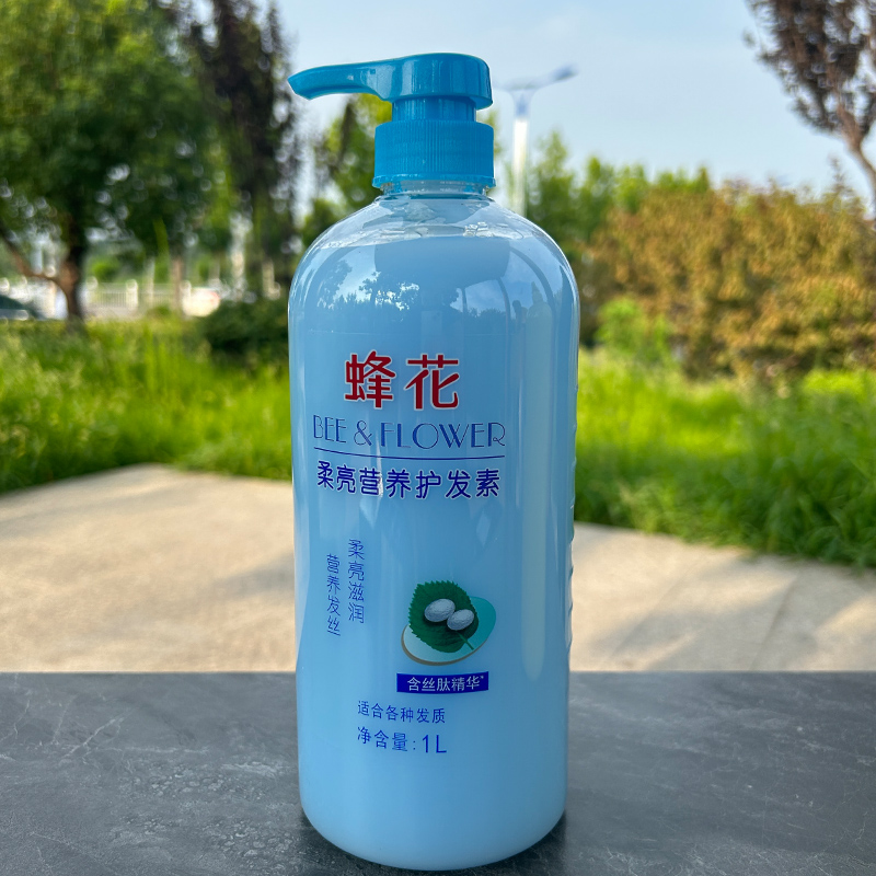 蜂花护发素1L正品国货修护受损干枯毛燥润发乳焗油大瓶柔顺膏男女 - 图0