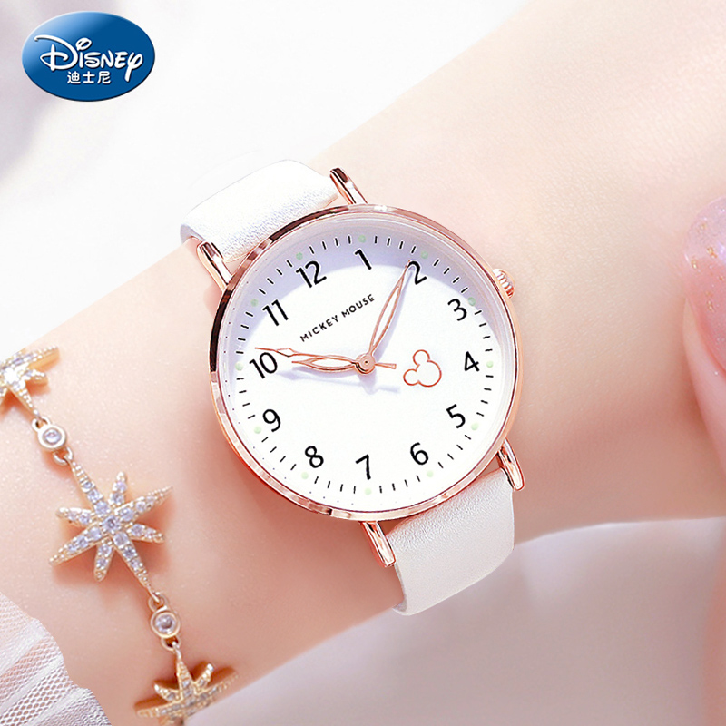 迪士尼女款学生2022新款儿童手表 蕾航手表国产腕表