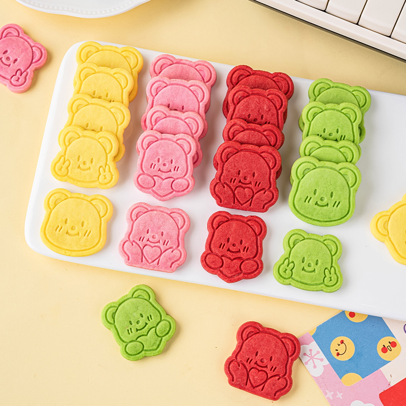 Butter Bear Cookie Cake Decoration Ornaments