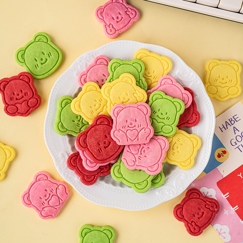 Butter Bear Cookie Cake Decoration Ornaments