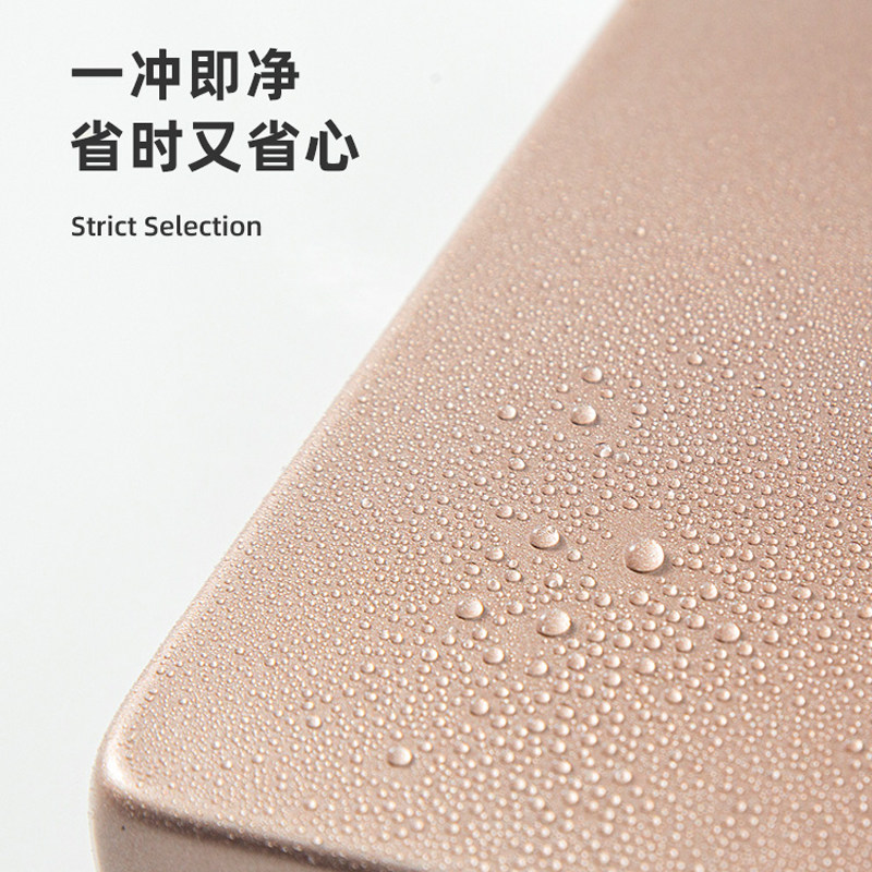 正方形烤盘28cm蛋糕卷牛轧糖雪花酥饼干月饼烘焙模具不粘烤盘家用 - 图1