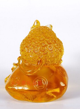 琉璃乔迁吉祥物新年送朋友生肖鼠